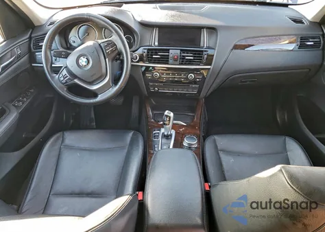 2017 BMW X3 xDrive28I z USA, uszkodzony, nr VIN 5UXWX9C34H0T19444